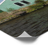 Molen, Zaanse Schans, Holland, Nederland 3 Poster (Hoek)