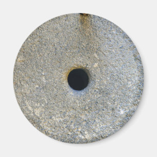 molensteen van meel of van steen, tarwebrood magneet