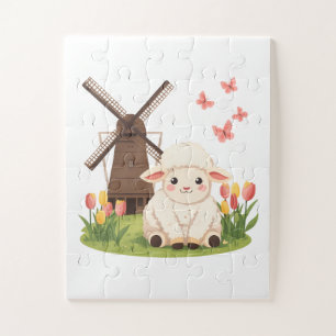 Molenweide Schapen Legpuzzel