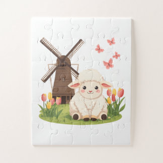 Molenweide Schapen Legpuzzel