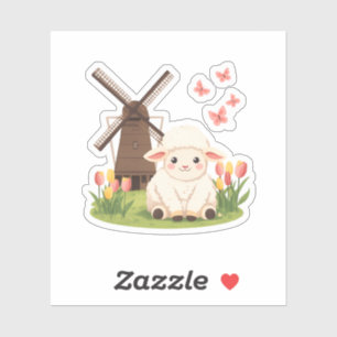 Molenweide Schapen Sticker