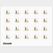 Molenweideschapen Ronde Sticker (Vel)
