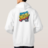 Moletom branco ENNOID GRÁFITT logo colorido  Hoodie (Achterkant)