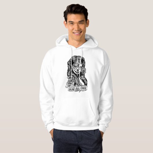Moletom com Capuz Caveira Mexicana Dead All Over Hoodie (Voorkant volledig)