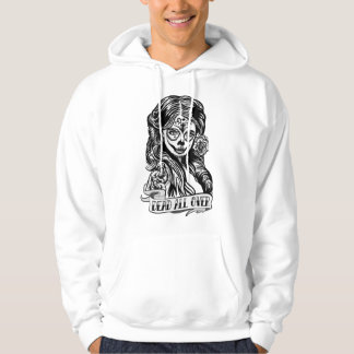 Moletom com Capuz Caveira Mexicana Dead All Over Hoodie