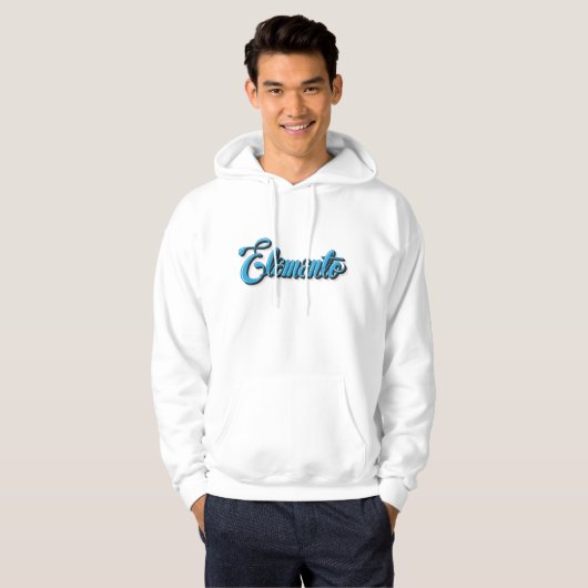 Moletom com Capuz Elemento Lettering Hoodie (Voorkant volledig)