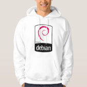 Moletom Debian Powered Hoodie (Voorkant)