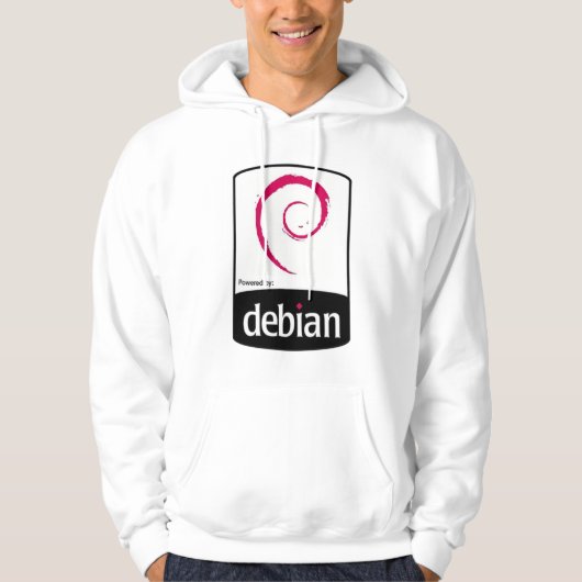 Moletom Debian Powered Hoodie (Voorkant)