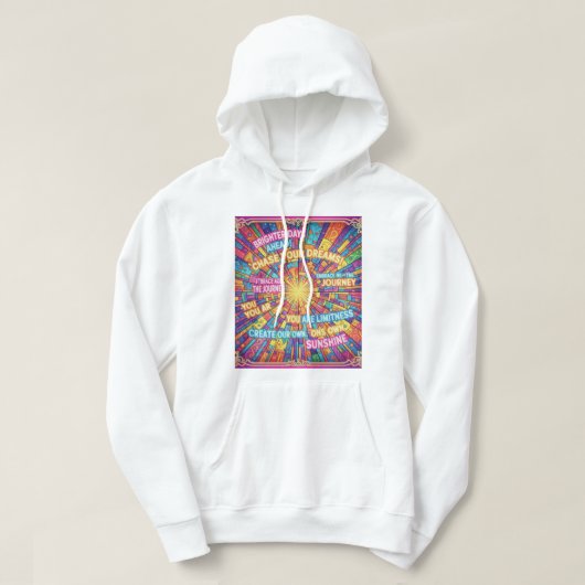 Moletom frases motivação hoodie (Design voorkant)