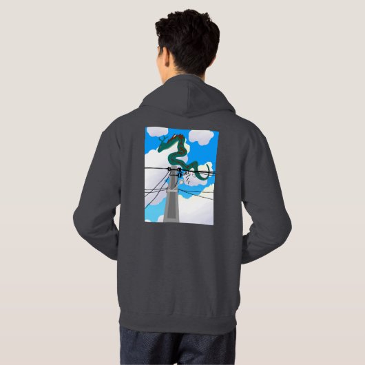 Moletom  hoodie (Achterkant volledig)