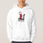 Moletom I love fitness Hoodie (Voorkant)