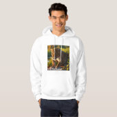 Moletom Masculino Básico com Capuz Onça Pintada Hoodie (Voorkant volledig)