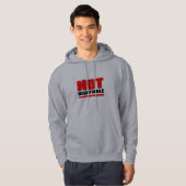 Moleton Not Negotiable Capuz Hoodie (Voorkant volledig)