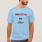 Molfetta, Italiaanse scooter T-shirt (Voorkant)