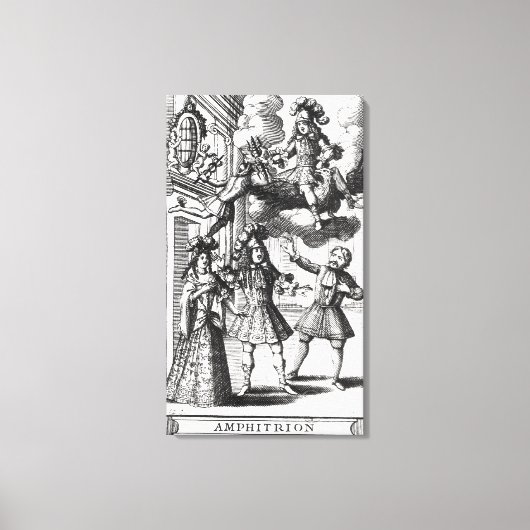 Moliere "Amphitryon" Canvas Afdruk (Voorkant)