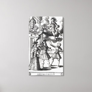 Moliere "Amphitryon" Canvas Afdruk