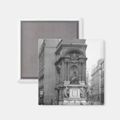 Moliere Fountain, 1844 Magneet (Voorkant / Achterkant)