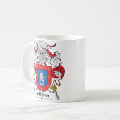 Molina Family Crest Koffiemok (Voorkant links)