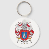 Molina Family Crest Sleutelhanger (Voorkant)