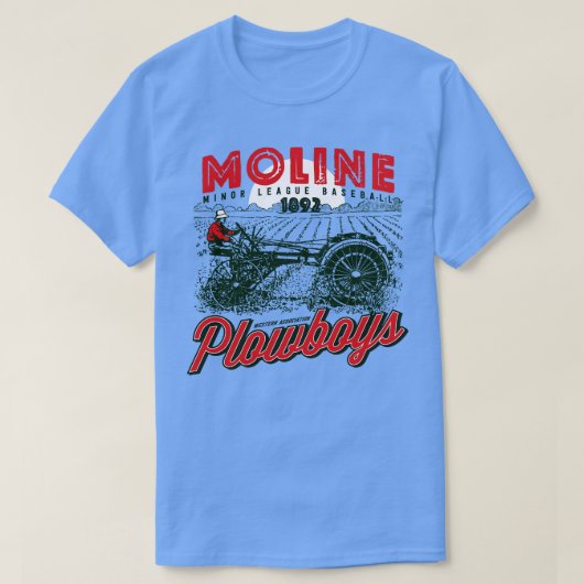 Moline Plowboys T-shirt (Design voorkant)