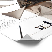 Molinos de viento en el Cabo de Gata (Almería) Poster (Hoek)