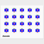 Molise Italië Ronde Sticker (Vel)