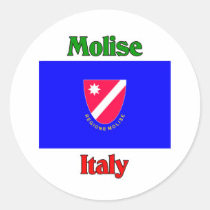 Molise Italië Ronde Sticker