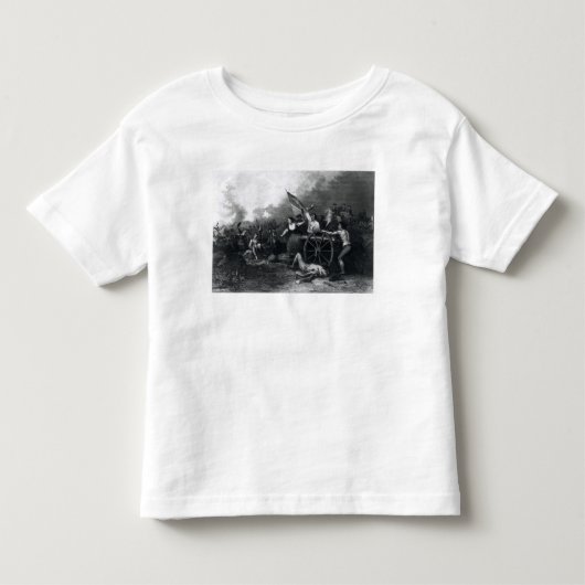 Moll Pitcher bij de slag om Monmouth Kinder Shirts (Voorkant)