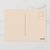 Molle Bruine Australische Wombat, Verjaardagskaart Briefkaart (Achterkant)