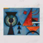 Molle rudesse , Vassily Kandinsky Feestdagenkaart (Voorkant)