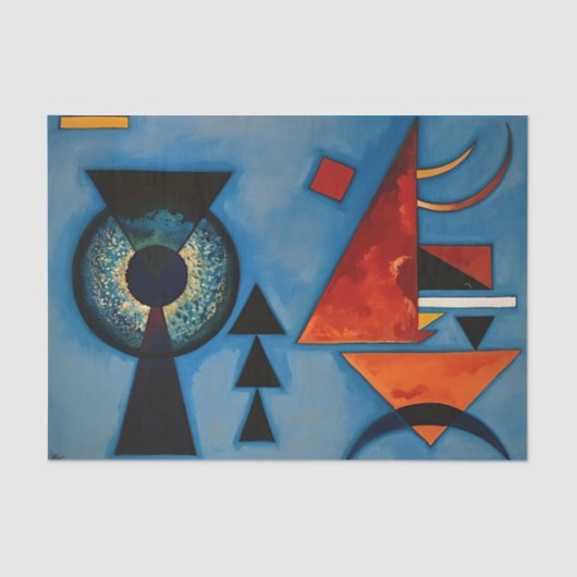 Molle rudesse , Vassily Kandinsky Tissuepapier (Voorkant)