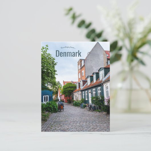 Møllestien Aarhus Denmark Briefkaart (Staand voorkant)