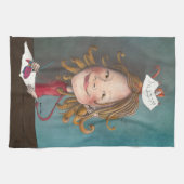 Mollie en de kat theedoek (Horizontaal)