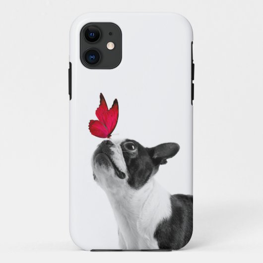 Mollie Mäusekind Boston Terrier Case-Mate iPhone Case (Achterkant)