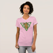 Mollie Mule Celtic Triquetra T-shirt (Voorkant volledig)