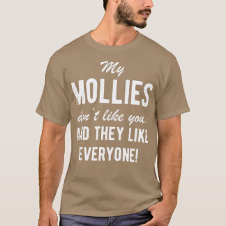 Mollies Fish Owner Funny Quote T-shirt