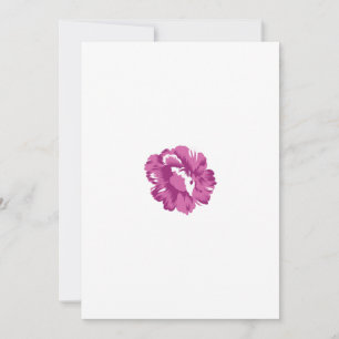 Mollig, Bleek Magenta, Koninklijke Gezondheid Feestdagenkaart