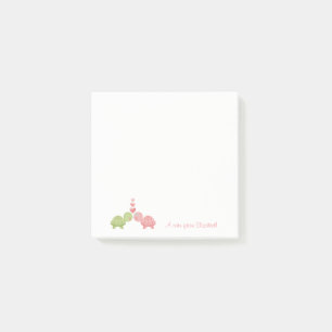 Mollig Cute, Schildpadden Verliefd Post-it® Notes