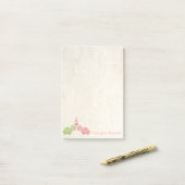 Mollig Cute, Schildpadden Verliefd Post-it® Notes (Op bureau)