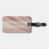Mollig, hoge hak, met monogram bagagelabel (Achterkant horizontaal)