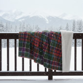 Mollig Hoogland Plaid - Rustieke Rode & Groene Tar Fleece Deken