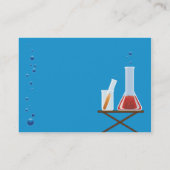 Mollig laboratorium visitekaartje (Achterkant)