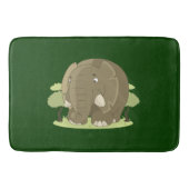 mollig olifant badmat (Voorkant)