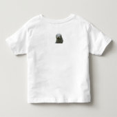 Mollig Zeehond Peuter T-Shirt (Achterkant)