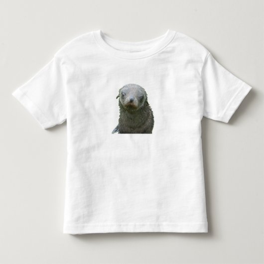 Mollig Zeehond Peuter T-Shirt (Voorkant)