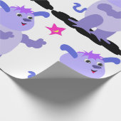 Mollige Alien Cadeaupapier (Hoek)