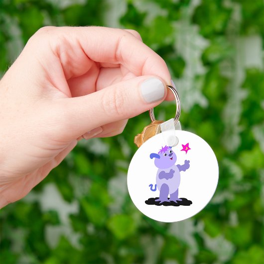 Mollige Alien Sleutelhanger