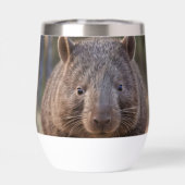 "Mollige Charme: De Schattige Australische Wombat" (Achterkant)