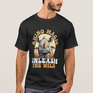 Mollige Eenhoorns Neushoorn Liefhebber Schattige N T-shirt