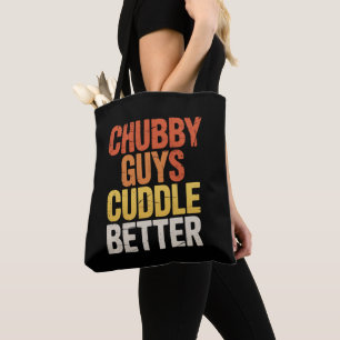 Mollige kerels knuffelen beter Gay Beer LGBTQ trot Tote Bag